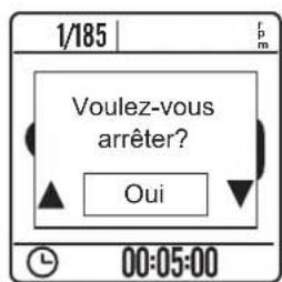 Bryton Amis S430 - Mettre en pause/Arrêteur un exercice - 1
