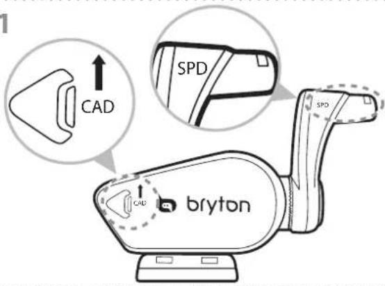Bryton Amis S630 - Installation du Combo capteur de vitesse et cadence (Amis S630 uniquement) - 1