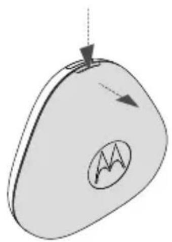MOTOROLA Keylink - Remplacer la batterie - 1