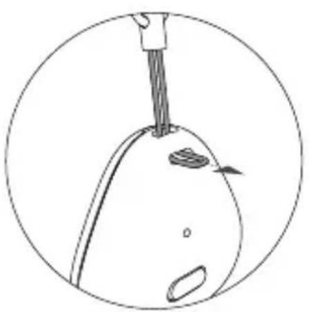 MOTOROLA Keylink - Attach the lanyard - 1