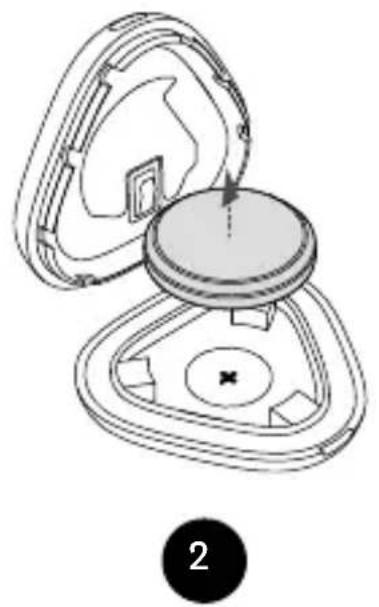 MOTOROLA Keylink - Replace the battery - 2