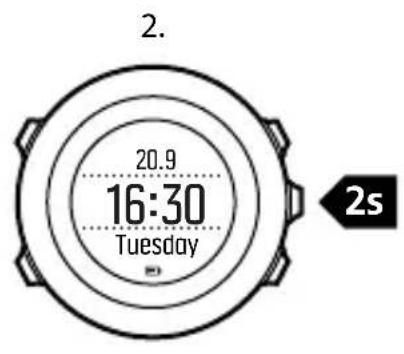 SUUNTO Ambit 3 Run 2.0 - Liaison des POD et capteurs de fréquence cardiaque - 1