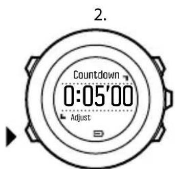 SUUNTO Ambit 3 Run 2.0 - Compte à rebours - 1
