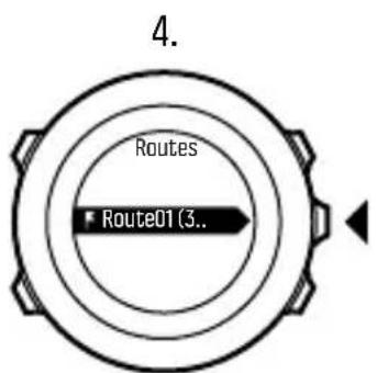 SUUNTO Ambit 3 Run 2.0 - Navigation le long d'un itinéraire - 6