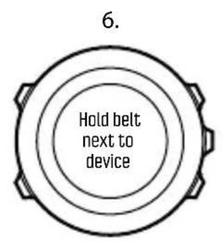 SUUNTO Ambit 3 Run 2.0 - Liaison des POD et capteurs de fréquence cardiaque - 5