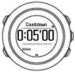 SUUNTO Traverse Alpha - Compte à rebours - 1
