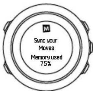 SUUNTO Traverse Alpha - Indicateur de mémoire restante - 1