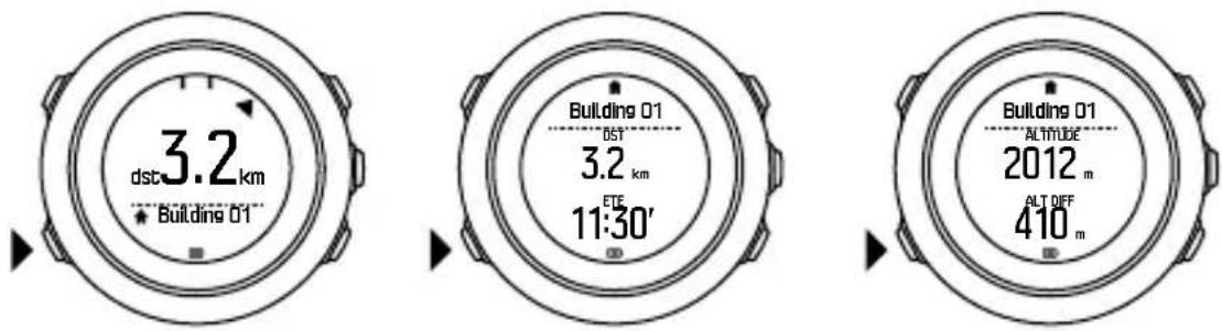 SUUNTO Traverse Alpha - REMARQUE: Vous pouvez également commencer à naviguer - 1