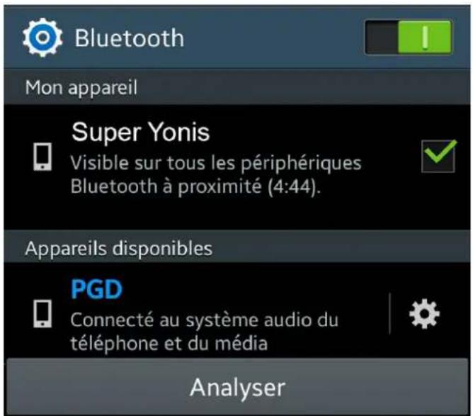Yonis YMCB13 - IV - connexion de votre montre avec votre smartphone - 1