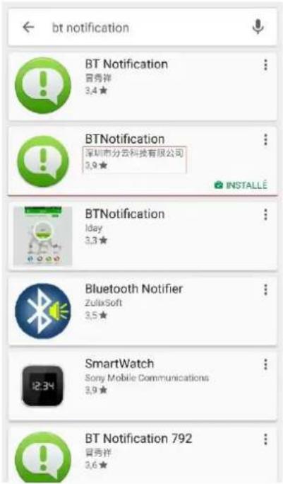 Yonis YMCB27 - V - Installation de l'application pour votre montre connectée - 1