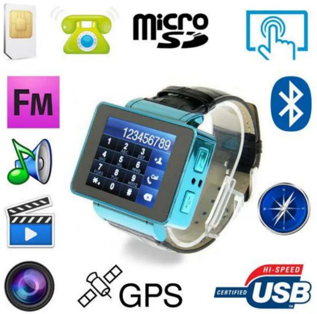 Yonis YMTEL9 - MODE D'EMPLOI MONTRE TELEPHONE TACTILE LECTEUR MP3 MP4 CAMERA 1.8 POUCES - 1