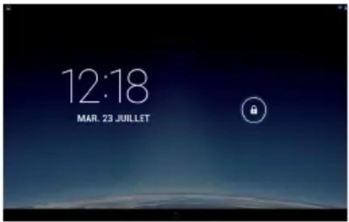 MEDION LIFETAB E10317 - Rallumer l'appareil depuis le mode d'économie d'énergie - 1