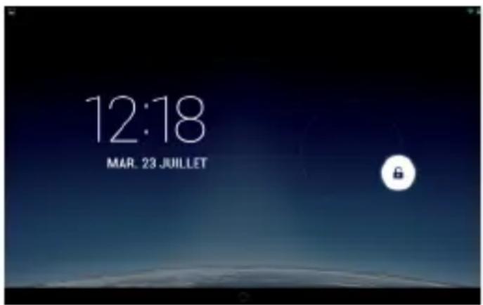 MEDION LIFETAB E10317 - Rallumer l'appareil depuis le mode d'économie d'énergie - 2