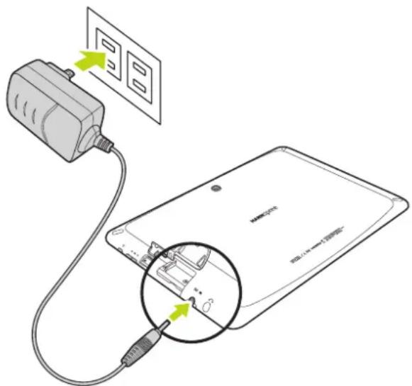 HANNSPREE HannsPad SN14T71 - Utilisation et chargement de la batterie - 1