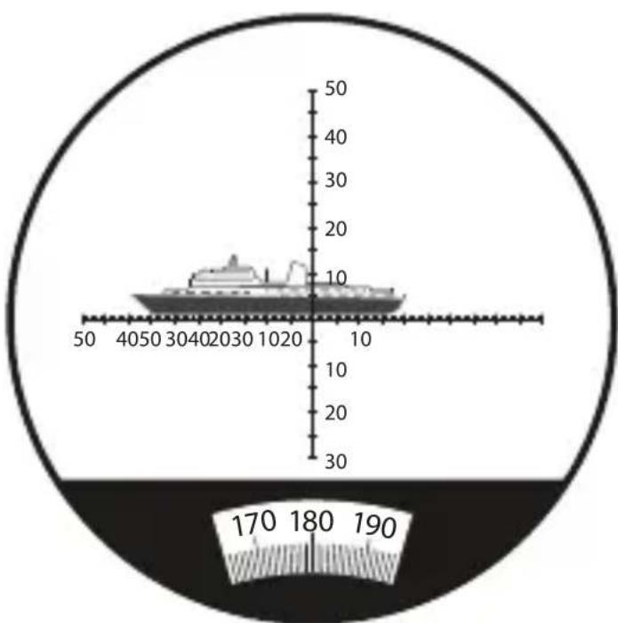 MINOX MD 7x42 C - Determinazione dell'altezza o della lunghezza di un oggetto obiettivo con la distance nota - 1
