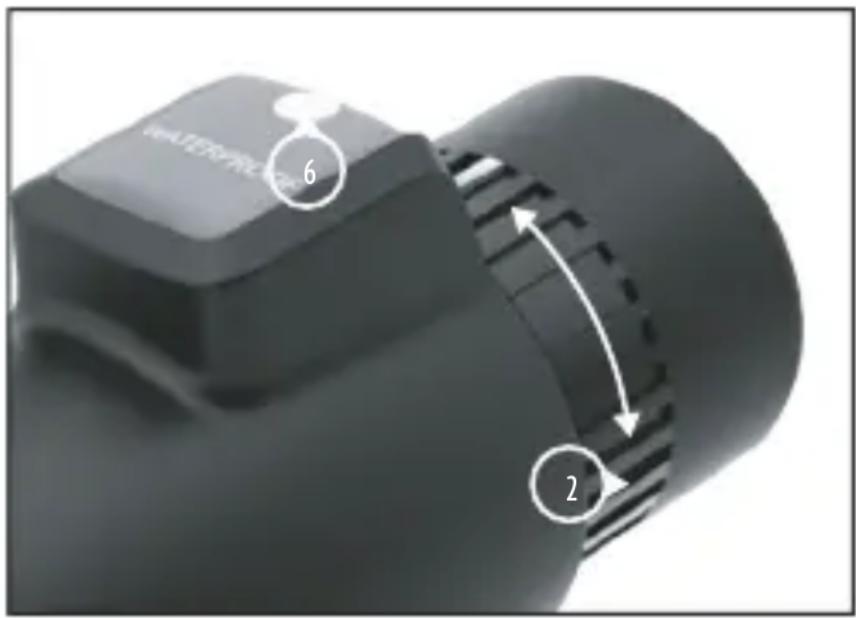 MINOX MD 7x42 C - Messa a fuoco - 1