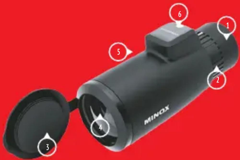 MINOX MD 7x42 C - Partes - 1