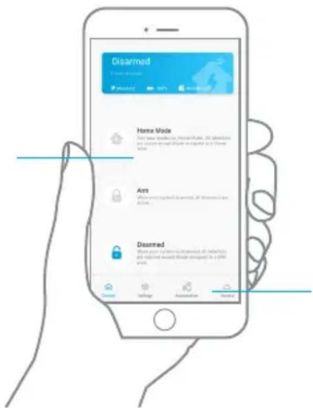eTiger S5 SIM WiFi Secual - Interfejs applikacji - 1