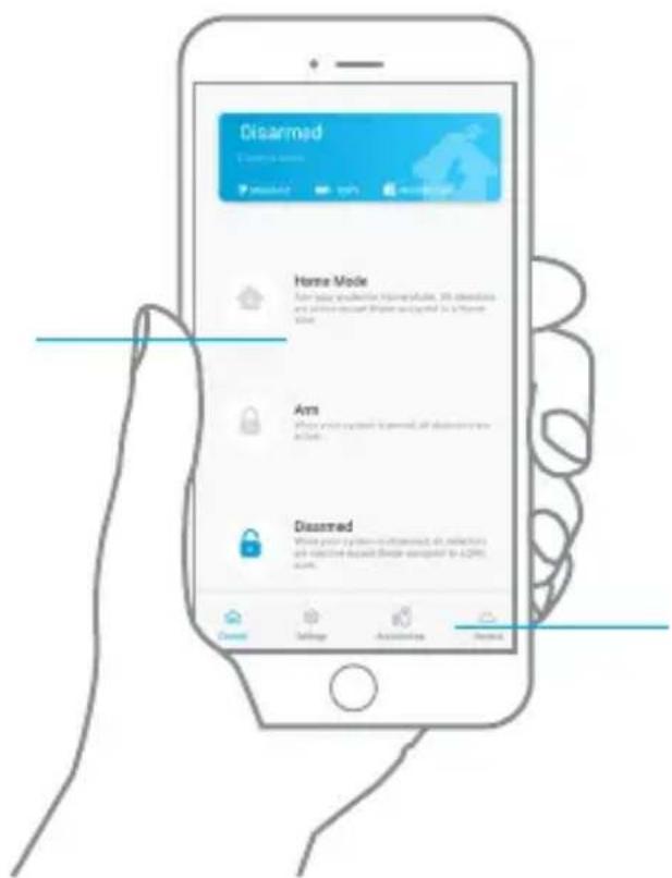 eTiger S5 SIM WiFi Secual - APP-gränsnitt - 1