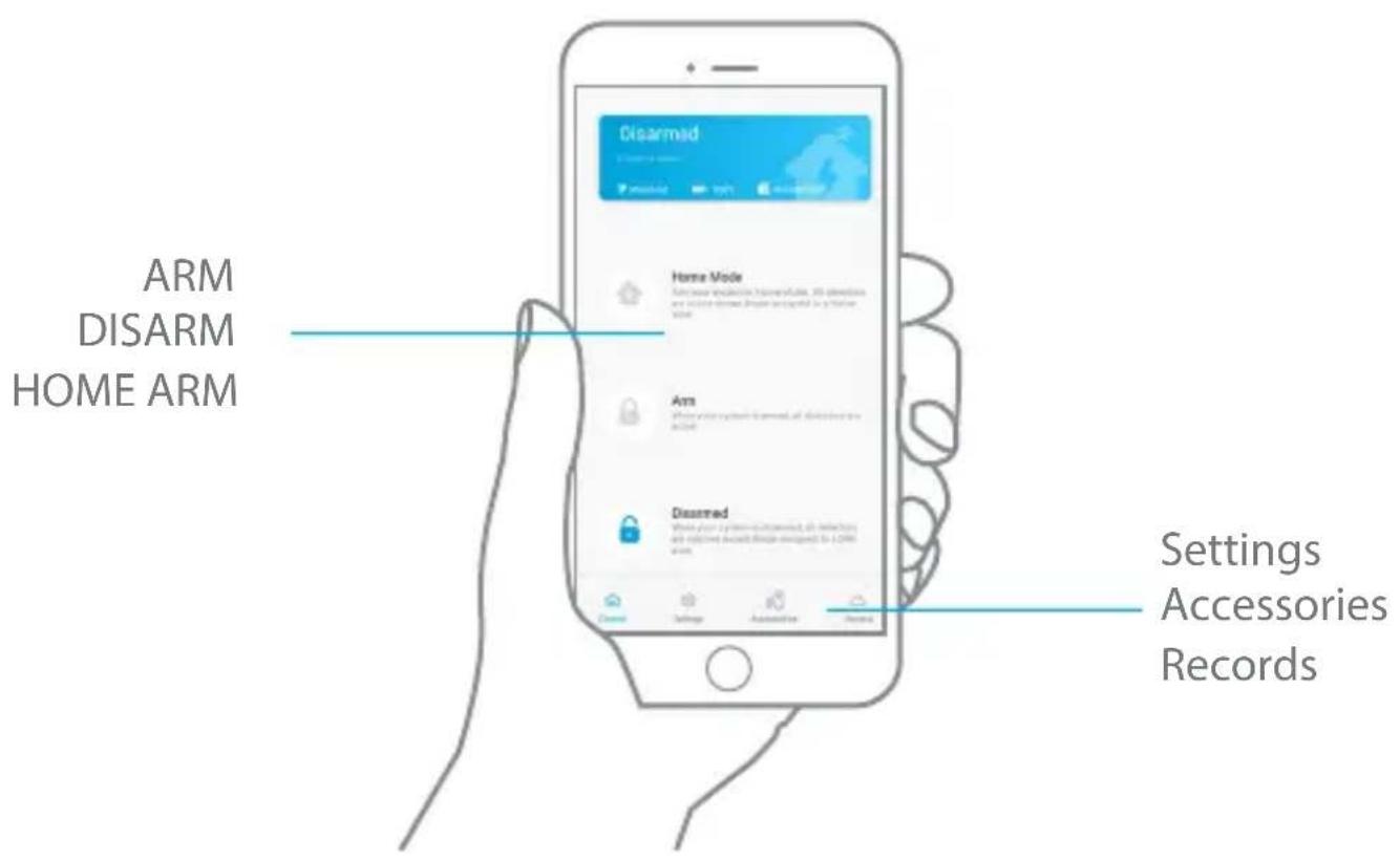 eTiger S5 SIM WiFi Secual - APP interface - 1