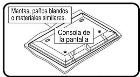 PANASONIC TYST10H - Colocacion en la consola de la pantalla - 1