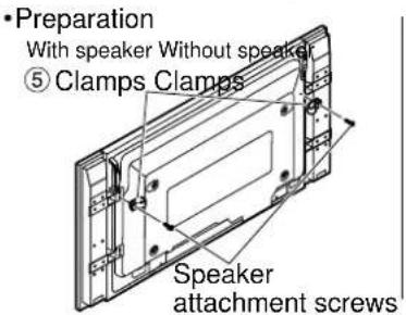 PANASONIC TYST10H - Attaching to a TV stand Attaching to a wall - 2