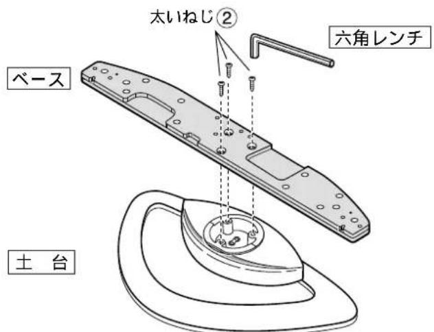 PANASONIC TYST10H - 1.土台に亓一スを取り付ける - 1