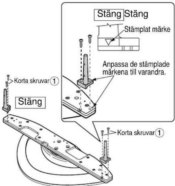 PANASONIC TYST10H - Fäst stängerna. - 1