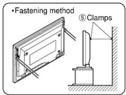 PANASONIC TYST10H - Attaching to a TV stand Attaching to a wall - 4