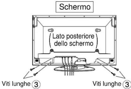 PANASONIC TYST10H - Fissare lo schermo con le viti. - 1