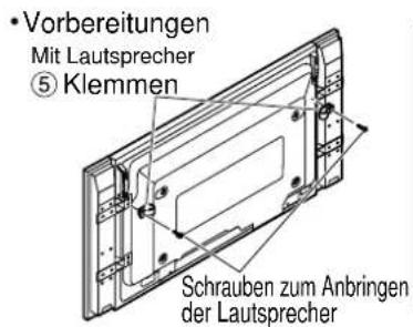 PANASONIC TYST10H - ■ Auf einem Fernsehschrank ■ Befestigung an einer Wand - 2