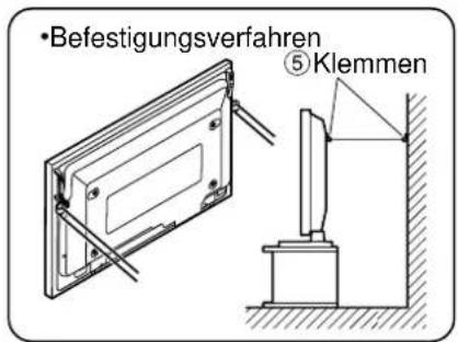 PANASONIC TYST10H - ■ Auf einem Fernsehschrank ■ Befestigung an einer Wand - 4