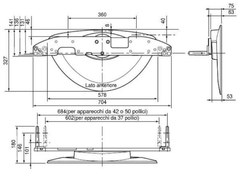 PANASONIC TYST10H - Diagramma delle dimensioni - 1