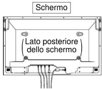 PANASONIC TYST10H - Collegare i cavi allo schermo - 3