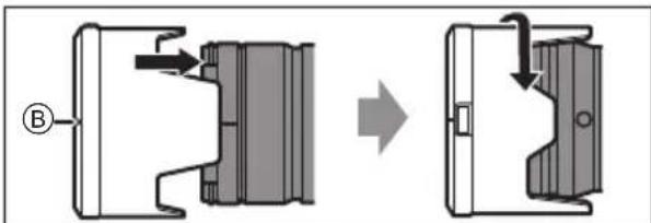PANASONIC Lumix SE70200 - ■ Fixation du parasoleil - 5