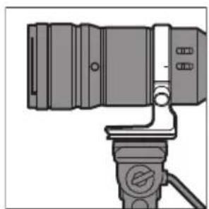 PANASONIC Lumix SE70200 - Utilizzo dell'attacco del treppiede - 1