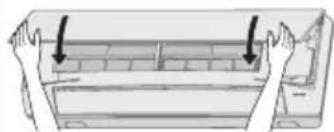 PANASONIC S45MY2E5A - Chiusura del pannello anteriore - 1