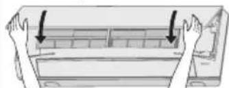 PANASONIC S45MY2E5A - Cierre el panel frontal - 1