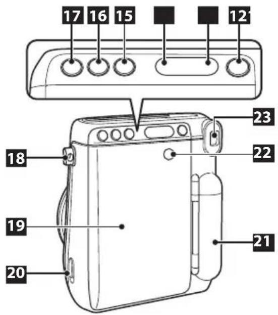 FUJIFILM Intax Mini 70 - Parte posterior - 1