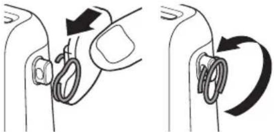 FUJIFILM Intax Mini 70 - Attaching the Strap (Continued) - 2