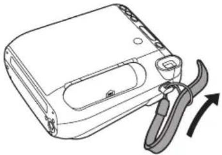 FUJIFILM Intax Mini 70 - Attaching the hand strap Attaching the shoulder strap - 1