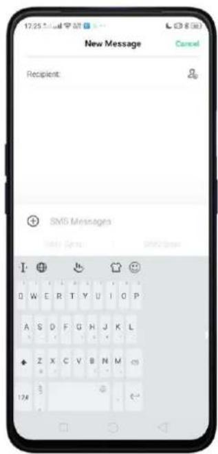 OPPO A5 (2020) - Disposition du clavier - 3