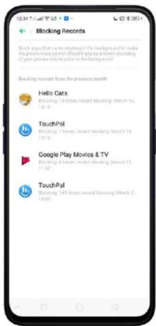 OPPO A5 (2020) - Autorisation de confidentialité - 7