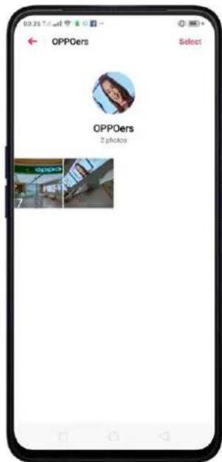 OPPO A5 (2020) - Nommer ou renommer un album personnel - 1
