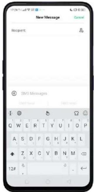 OPPO A5 (2020) - Disposition du clavier - 1