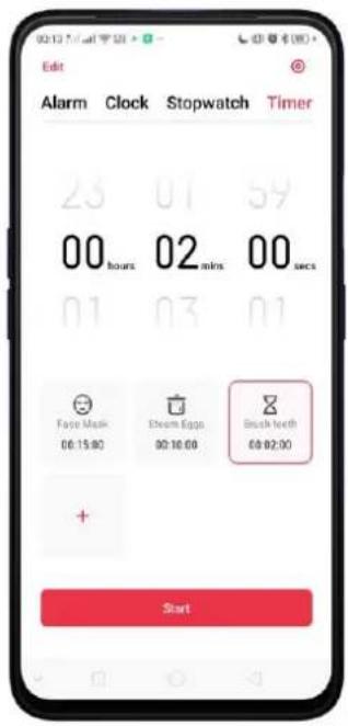 OPPO A5 (2020) - Personnaliser le minuteur - 9