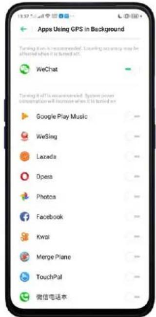 OPPO A5 (2020) - Service de localisation - 3