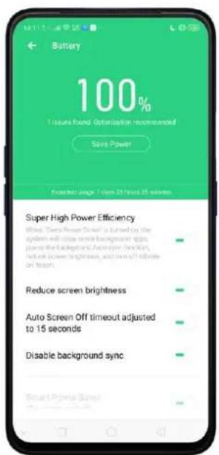 OPPO A5 (2020) - Économiseur d'énergie - 3