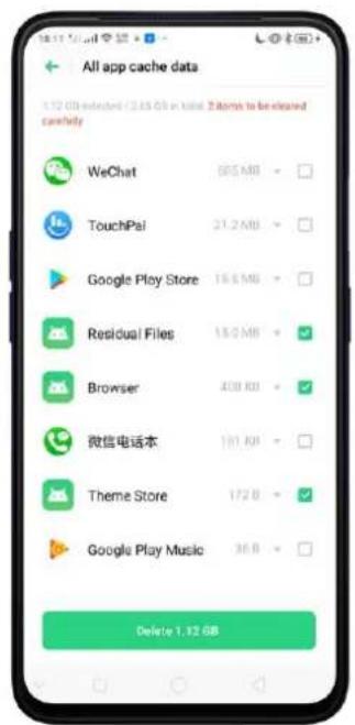 OPPO A5 (2020) - Effacer le stockage - 3