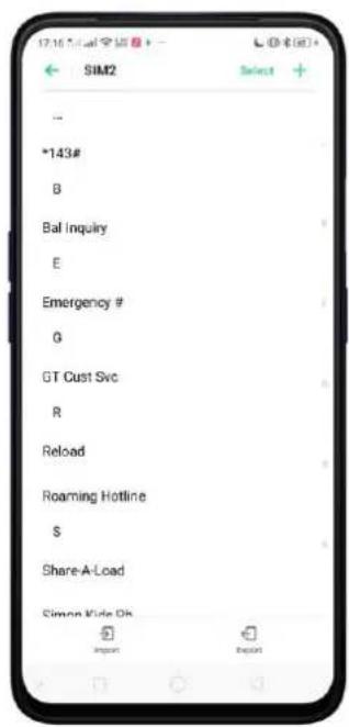 OPPO A5 (2020) - Importer et exporter les contacts - 7